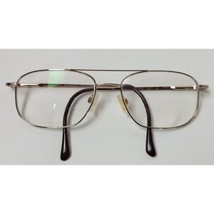 Vtg Stetson Zyloware Gold Tone Eyeglasses Frames‎ 057  57-17